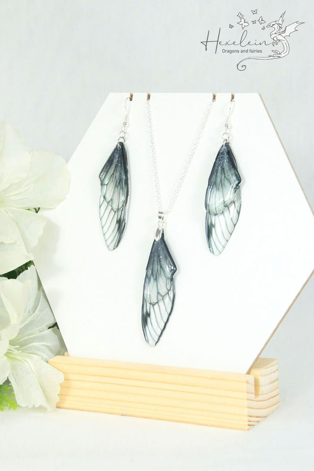 Obsidian Fairy Wings Set