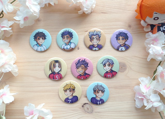 HQ!! Button (Clearance)