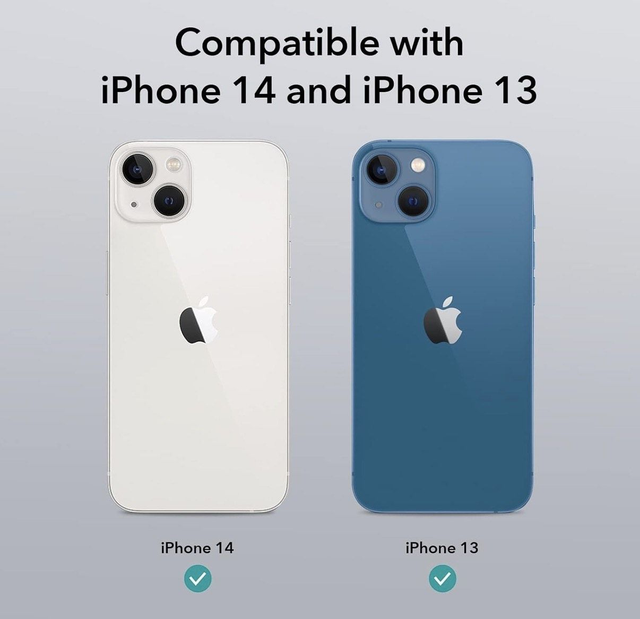 Coque transparente avec MagSafe pour iPhone 14/13