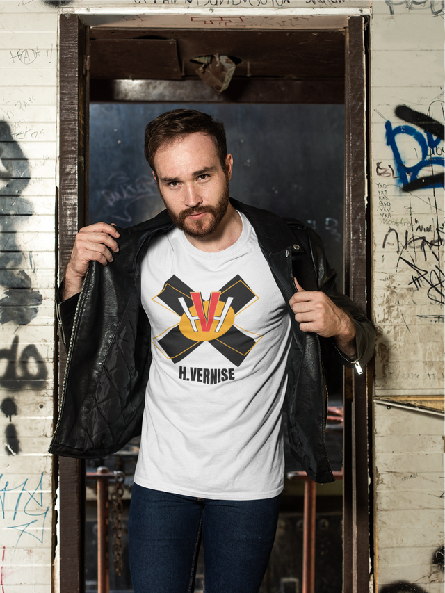 R. b.6 - T-shirt Homme - Logo X