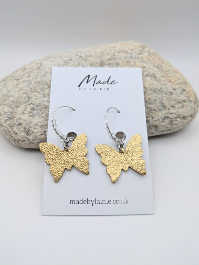 Butterfly Hoop Earrings (1)