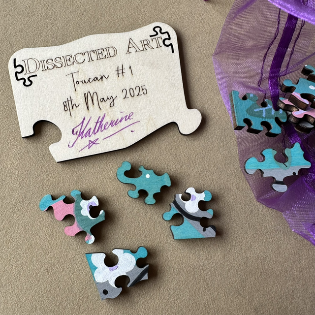 Toucan #1 - Dissected Art Series