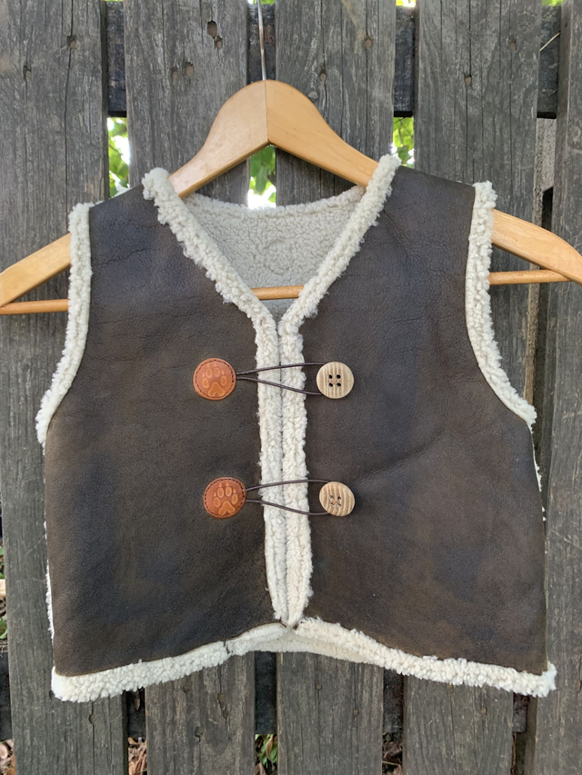 Gilet de berger 5/6ans