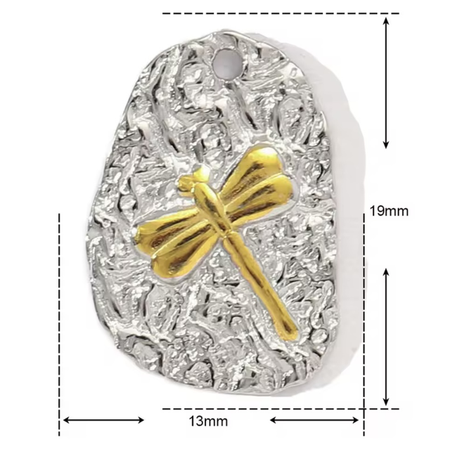 Charm libellula Bicolor 