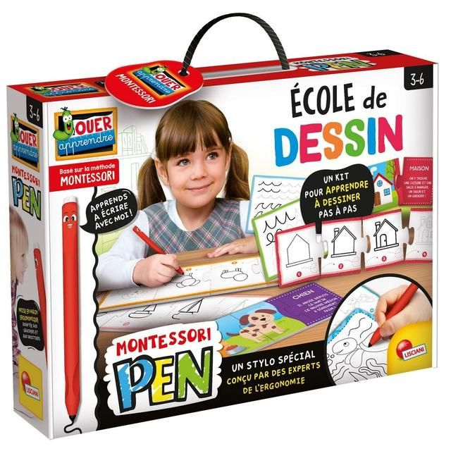 Lisciani Giochi Ecole De Dessin - Montessori Pen