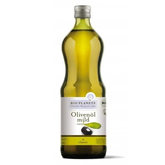Bio Planete Olivenöl mild, nativ extra, 1 Liter  Flasche