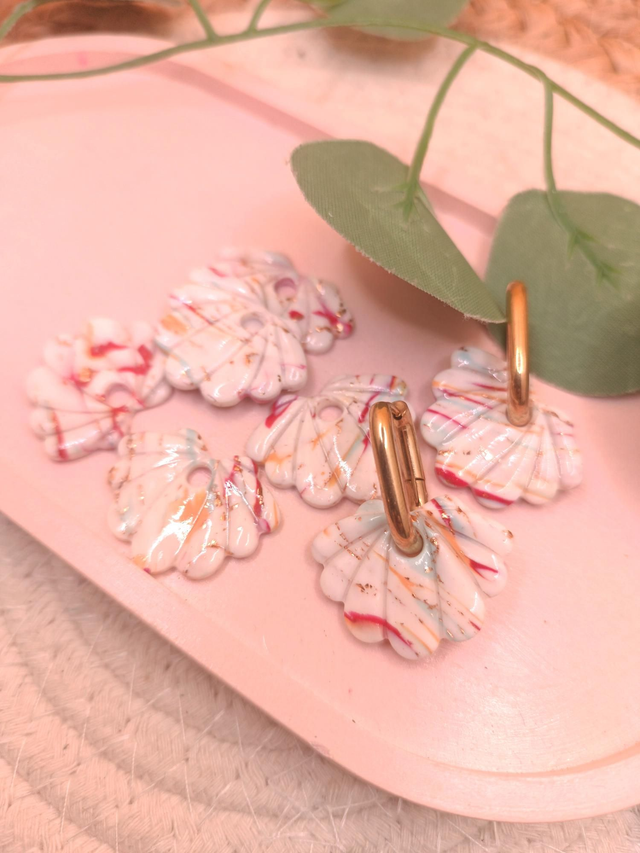 "Ariel" blanc rouge orange bleu