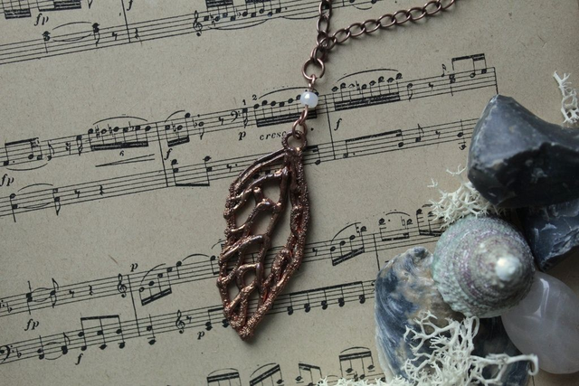 Aile de Coleope en cuivre- n°1