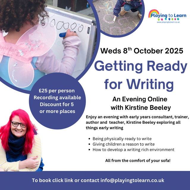 Getting Ready for Writing Webinar Recording 