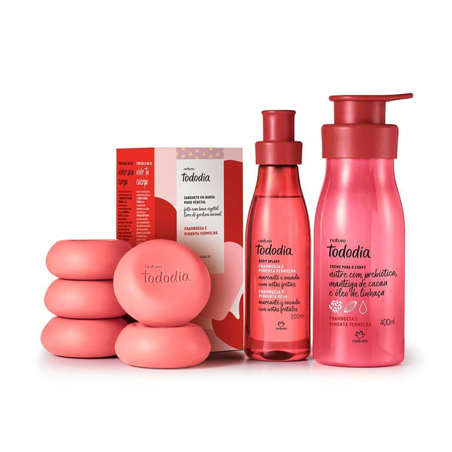 Kit Framboesa e Pimenta Vermelha 