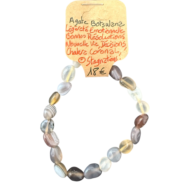 Bracelet Agate Botswana