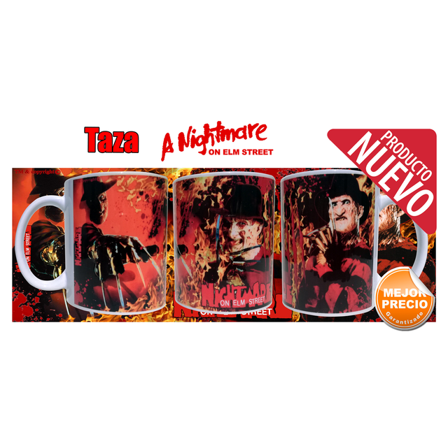 TAZA 325 ml PESADILLAS EN ELM STREET