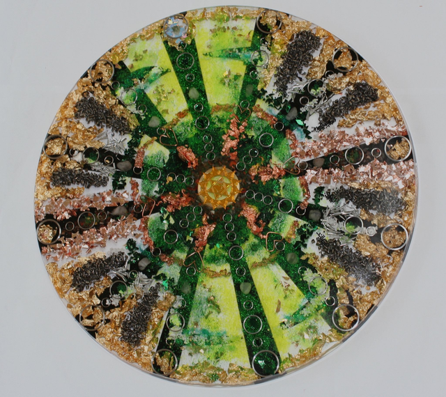 Orgone no. 210 - Cosmic Energy, Love, Whole Body Healing (Natural Moldavite)