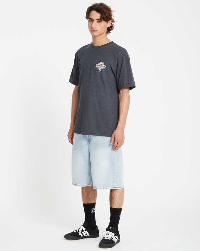 83426339 - VOLCOM T-shirt mezza manica Sure Thing in tessuto melange