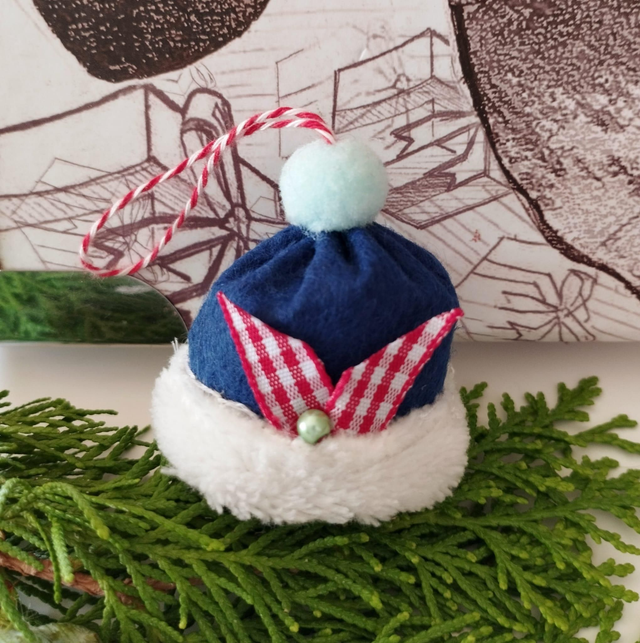 Décoration de Noël - 3 bonnets