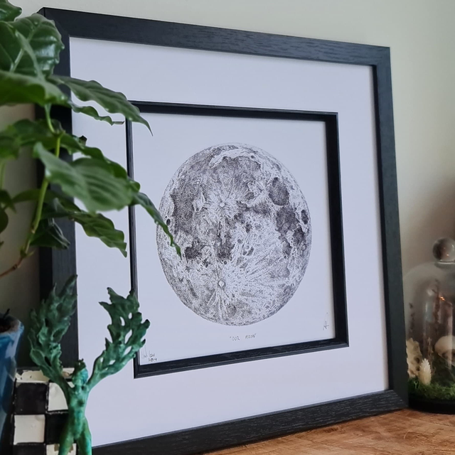 Our Moon “print”
