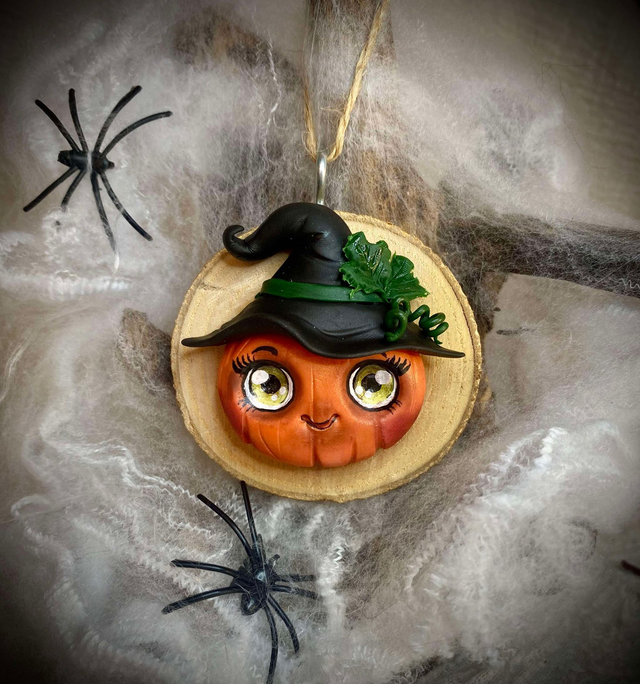 Halloween rondin à suspendre