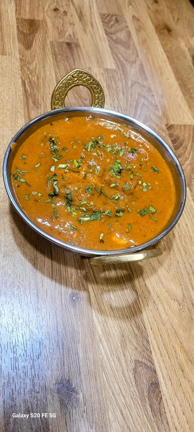 Chicken Madras curry 