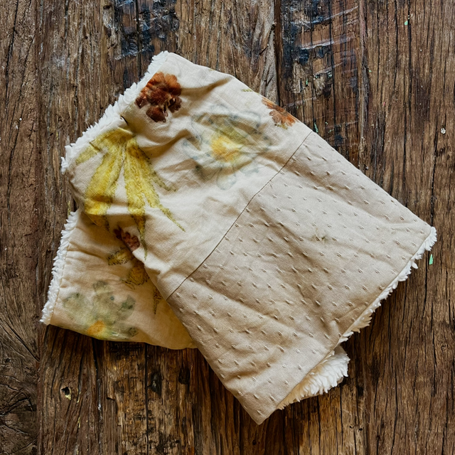 Collection Flower - Tour de cou marron glacé