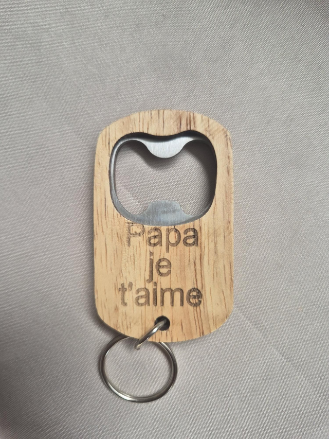 Décapsuleur "papa je t'aime "