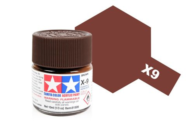 Acrylic Mini X9 Brown