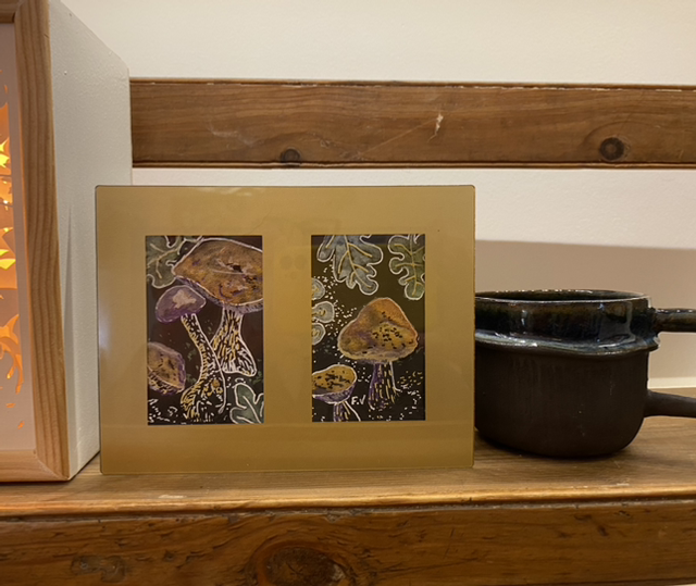 Duo « Champi🍄‍🟫gnons » or