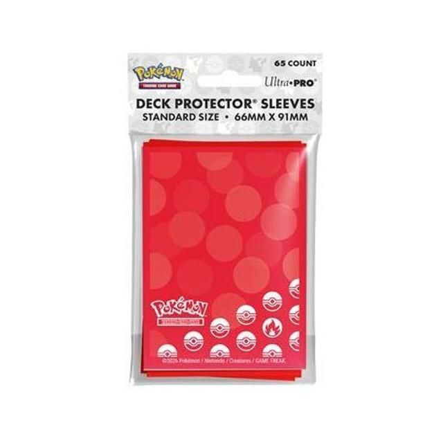 UP - Energy - Fire Type 65ct Deck Protector Sleeves For Pokémon