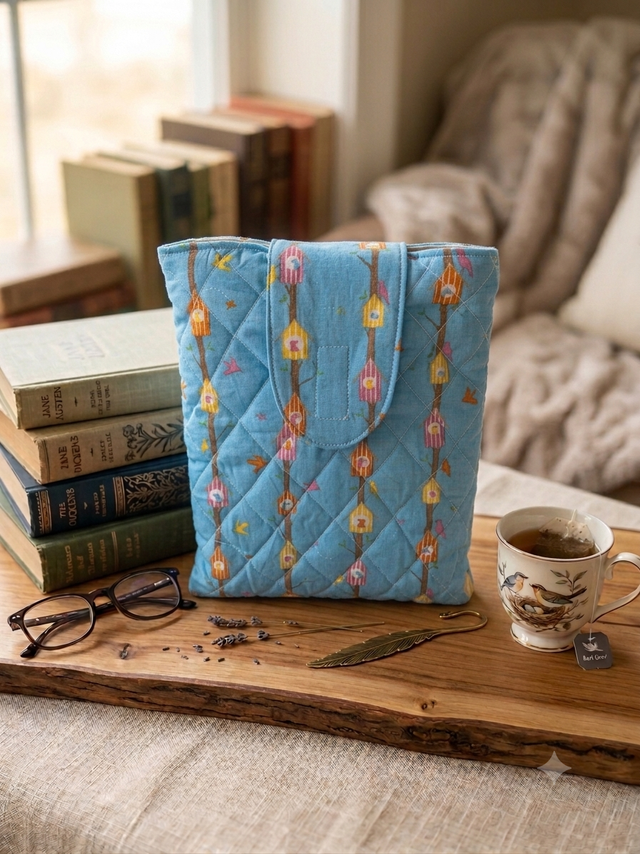 Quilted Book Sleeve