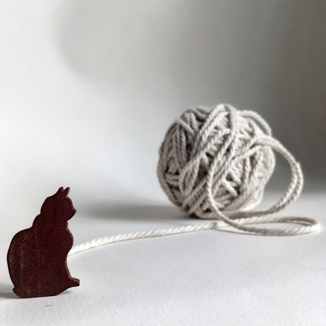 Broche chat
