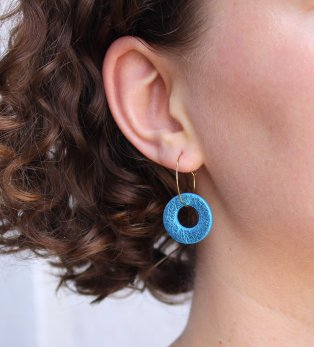 Mini Bonnie • bleu métallisé 