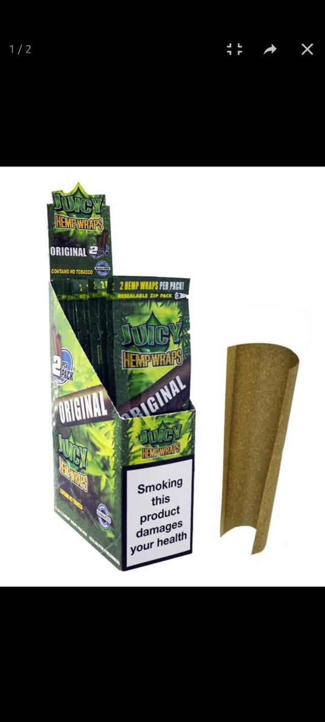 Juicy Jay’s Hemp Wraps Blunt Original

