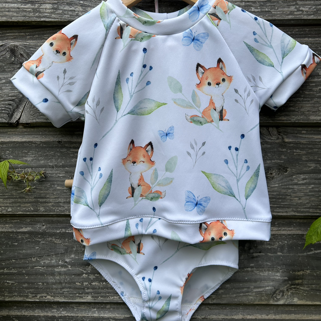 Ensemble de bain anti UV - collaboration exclusive Les Créa de Jenni