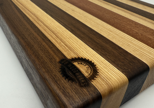 Handmade Mixed Hardwood Chopping Board