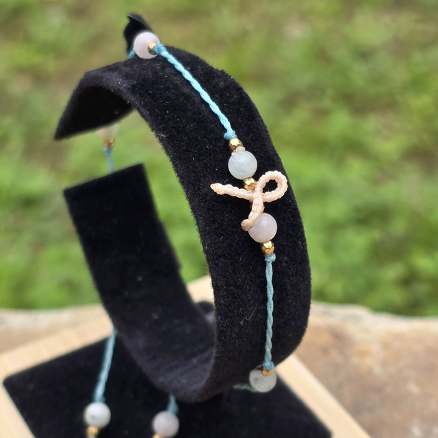 Bracelet Cœur Solidaire🎗️Béryls 