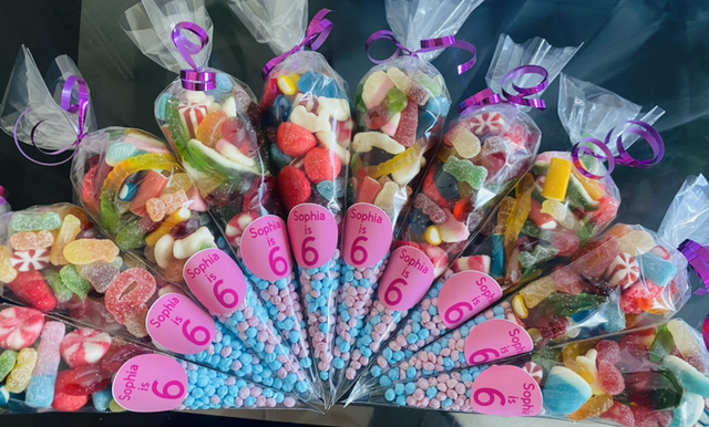 Sweet cones Name and age 