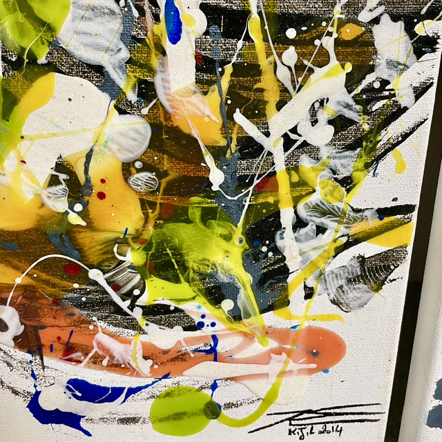 Triptyque Carnaval - 90x90cm - 2014