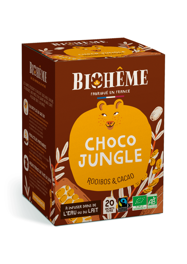 Infusion Choco Jungle – x20 inf Rooibos &amp; Cacao (1)