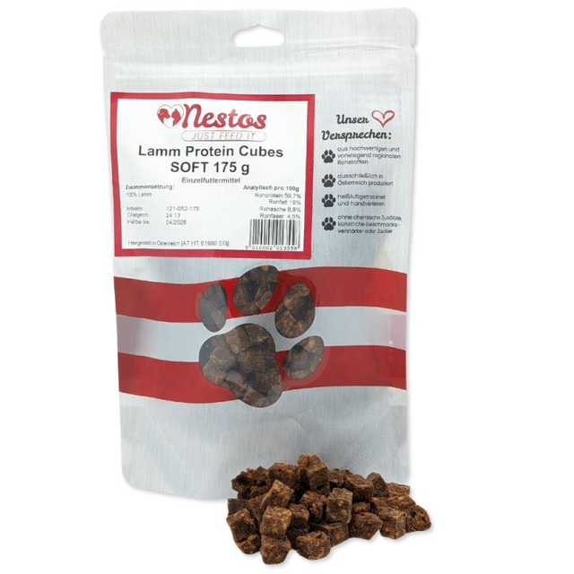 Nestos Lamm Protein Cubes SOFT - 175g