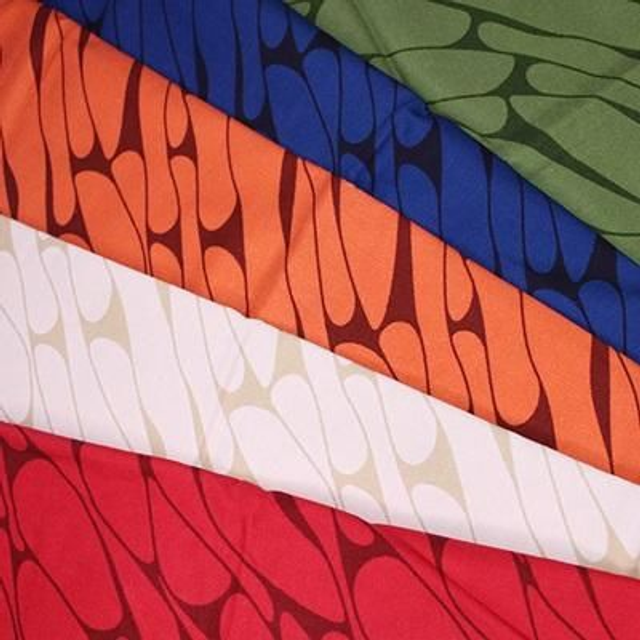 Molten Quilting Cotton in Red, Midnight, Orange and Blush