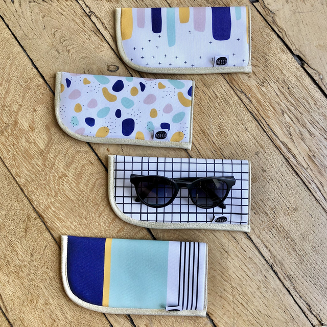 Etui à lunettes -  fermeture aimantée