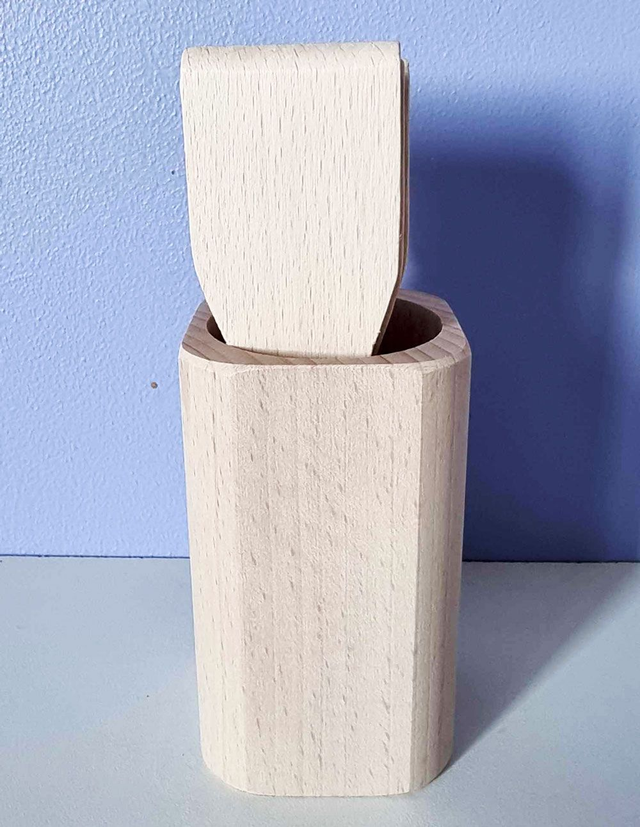 Pot garni de 8 spatules à raclette personnalisable