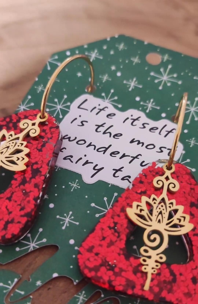 Boucles d&#039;oreilles &#039;Christmas Spirit&#039;