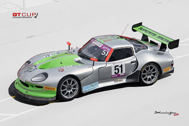 C190103 MARCOS MANTIS GT Cup18 TopCats Racing #51 Donington Park