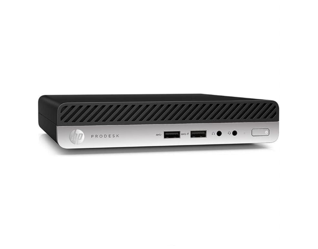PC HP PRODESK 400 G4 TINY MICRO INTEL CORE I5-8 GEN 16GB 256GB SSD WINDOWS COA - RICONDIZIONATO - GAR. 12 MESI