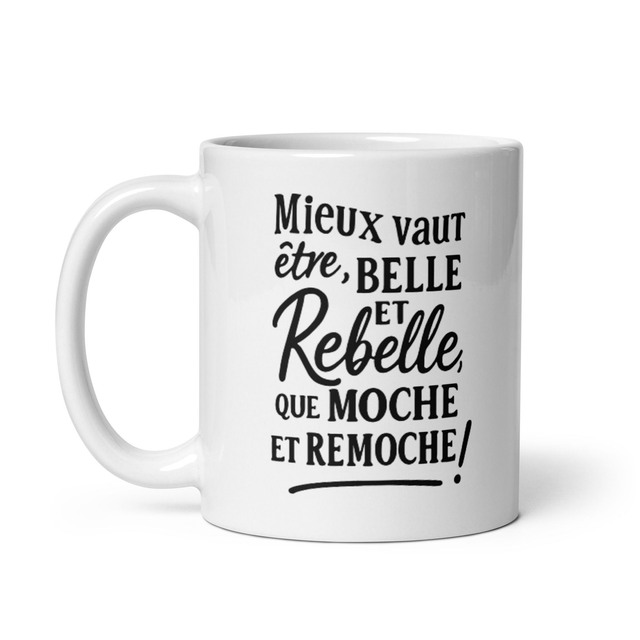 Mug citation - Belle &amp; rebelle