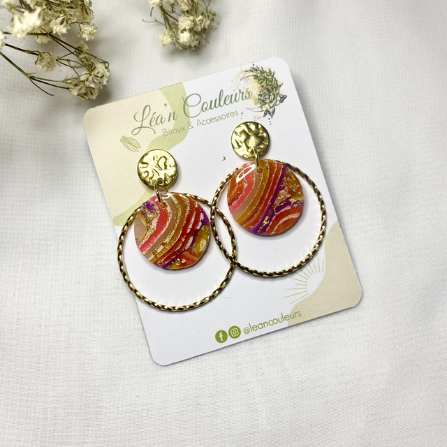 Coloris tulipes - Boucles Jupiter