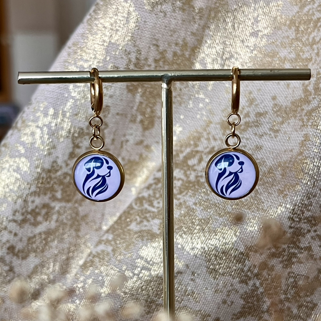 Boucles d’oreilles baies C.D