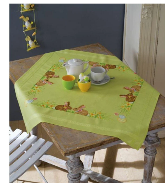 Tischdecke Osterkaninchen