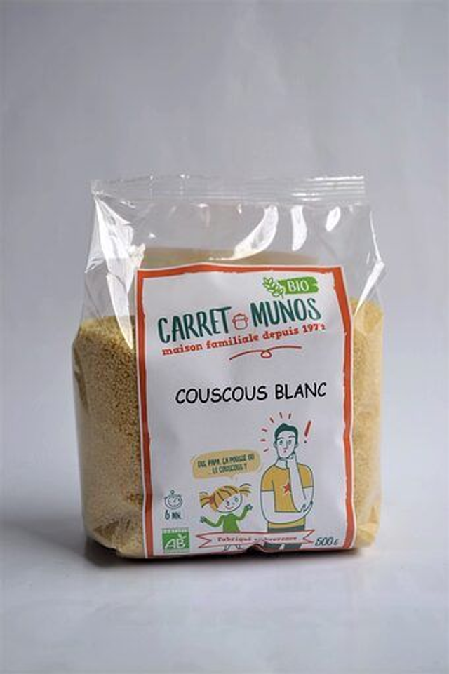 Couscous blanc - 500g Bio