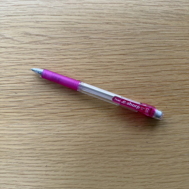 Pentel e-sharp Mechanical Pencil 0.5 (Assorted Colours) – Single